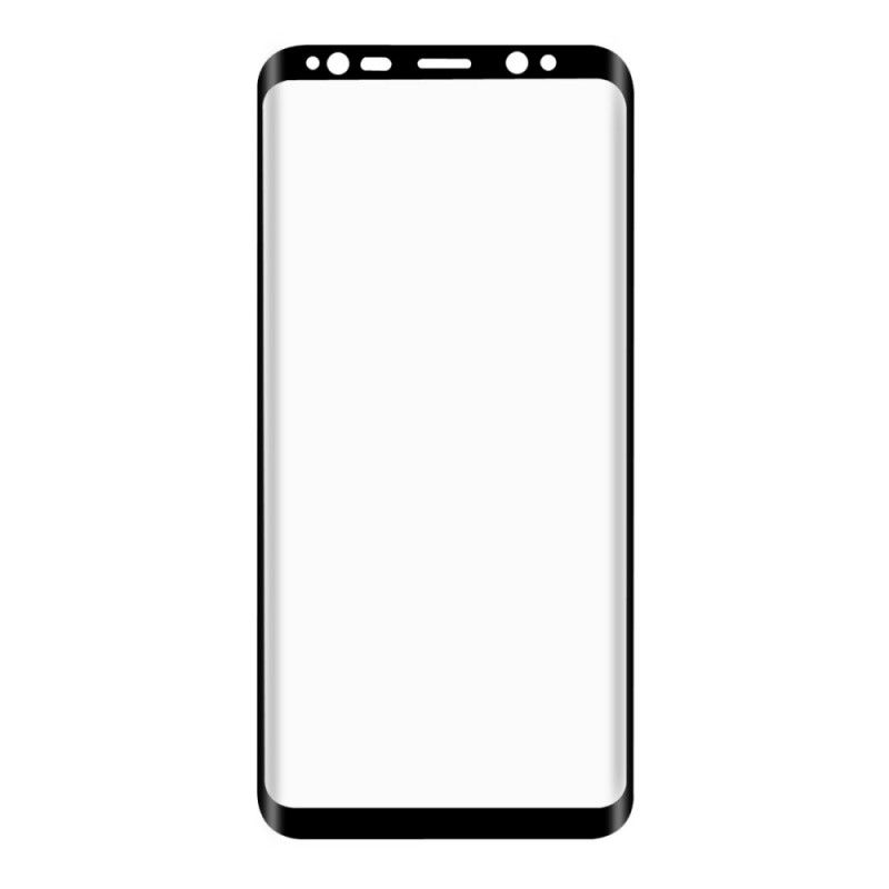 Ochrona Szkła Hartowanego Samsung Galaxy S8 Przezroczysty Czarny