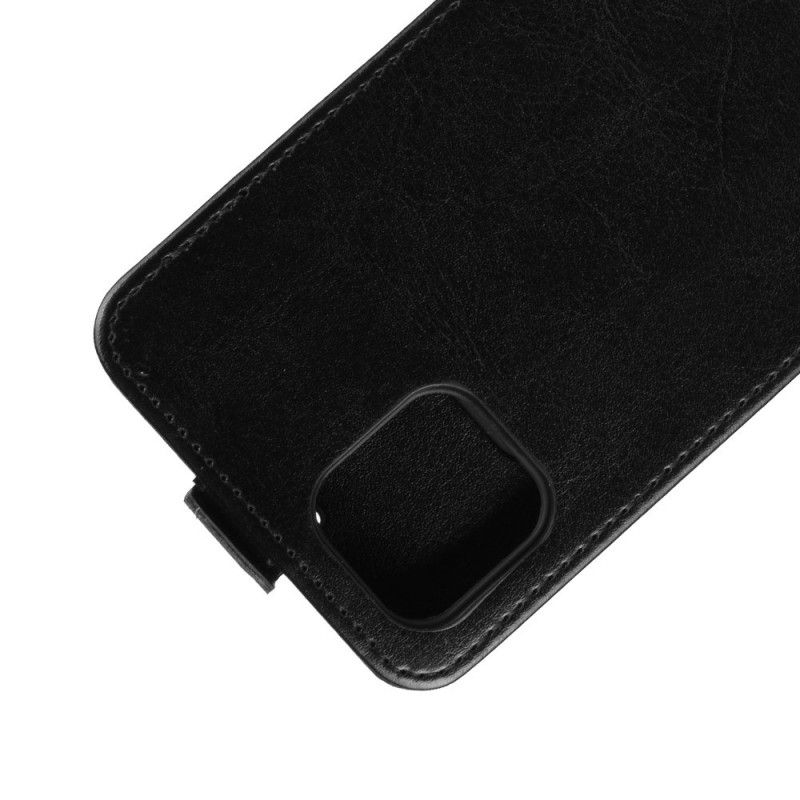 Etui Folio iPhone 11 Pro Biały Czarny Składanie W Stylu Retro Etui Ochronne