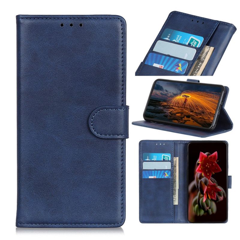 Etui Folio iPhone 11 Pro Czerwony Czarny Efekt Skóry Matowej Retro