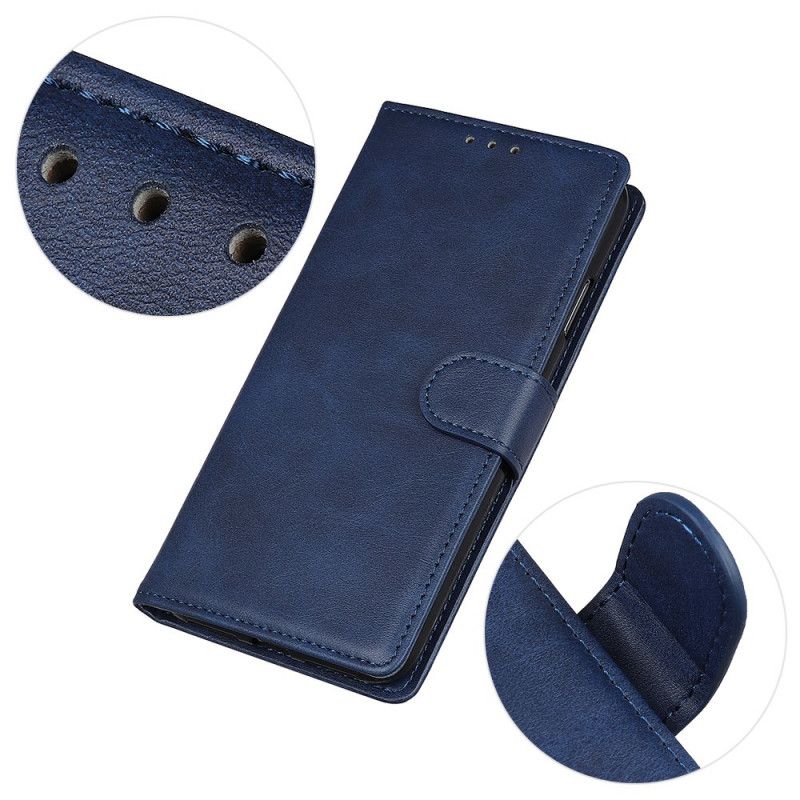 Etui Folio iPhone 11 Pro Czerwony Czarny Efekt Skóry Matowej Retro