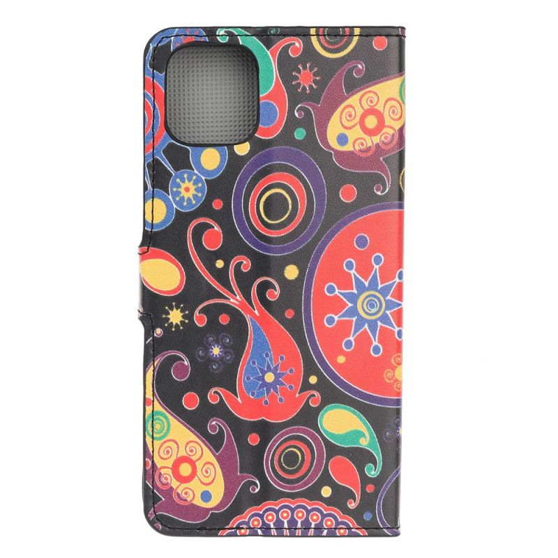 Etui Folio iPhone 11 Pro Projekt Galaktyki Etui Ochronne