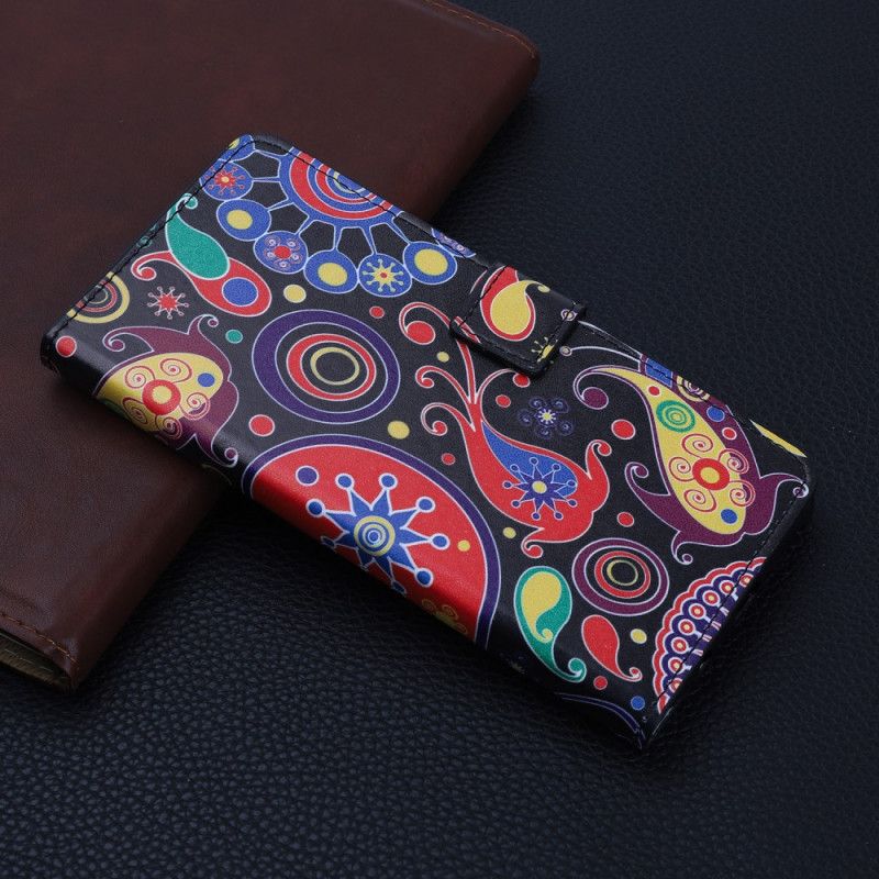 Etui Folio iPhone 11 Pro Projekt Galaktyki Etui Ochronne