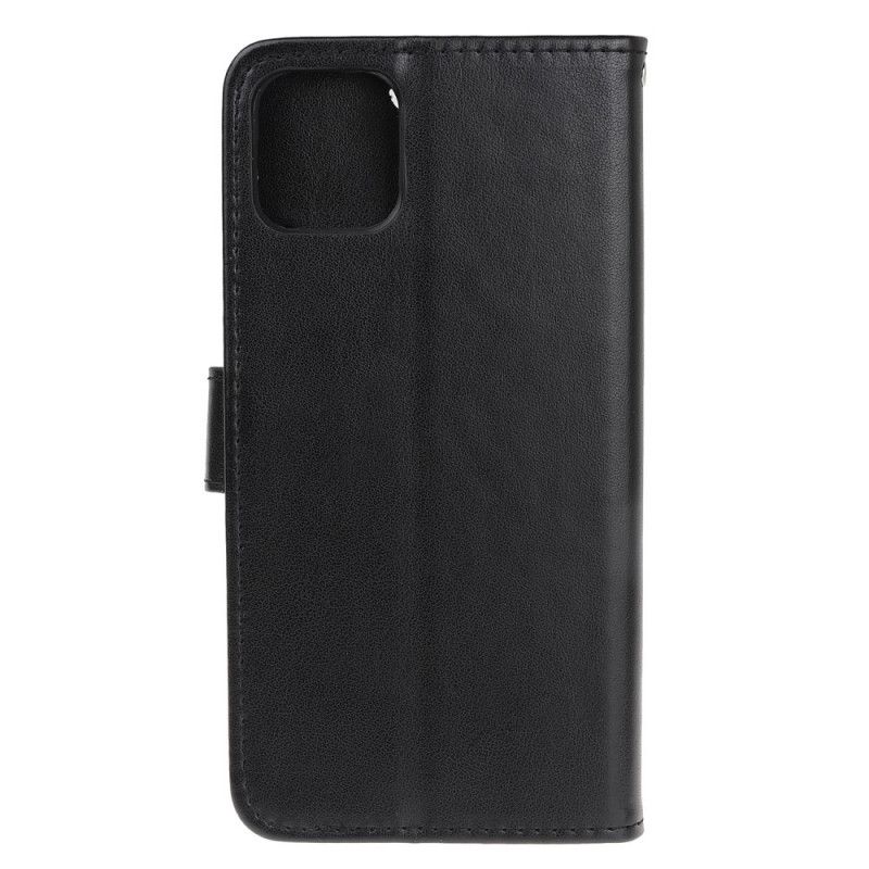 Etui Folio iPhone 11 Pro Różowe Złoto Stringi W Kwiaty Etui Ochronne