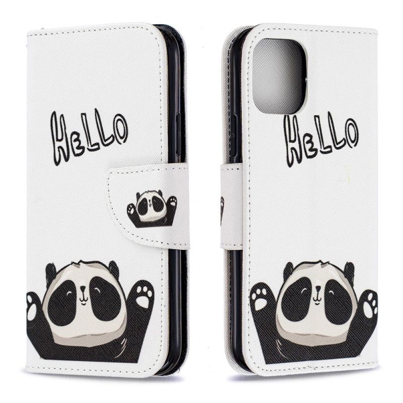 Etui Folio iPhone 11 Pro Witaj Panda Etui Ochronne