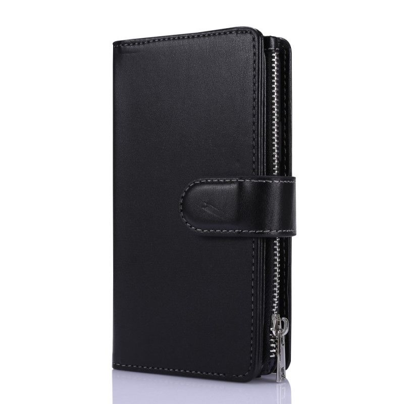 Etui Folio iPhone 11 Pro Zielony Czarny Wielofunkcyjny Biznes