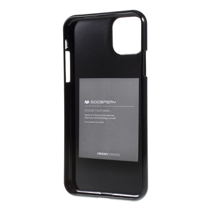 Etui iPhone 11 Pro Biały Czarny Goospery Brokatowy Styl Etui Ochronne