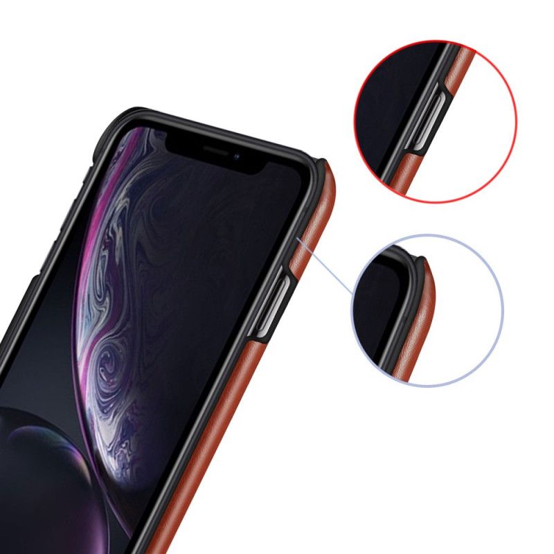 Etui iPhone 11 Pro Czarny Ksq Dwukolorowy Efekt Skóry Etui Ochronne