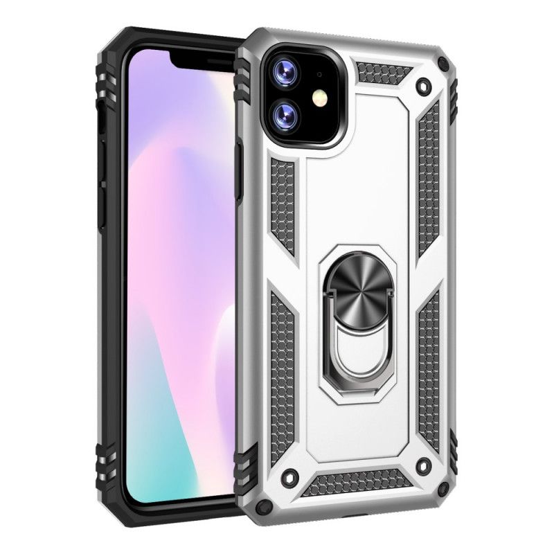 Etui iPhone 11 Pro Czerwony Czarny Pierścień Premium