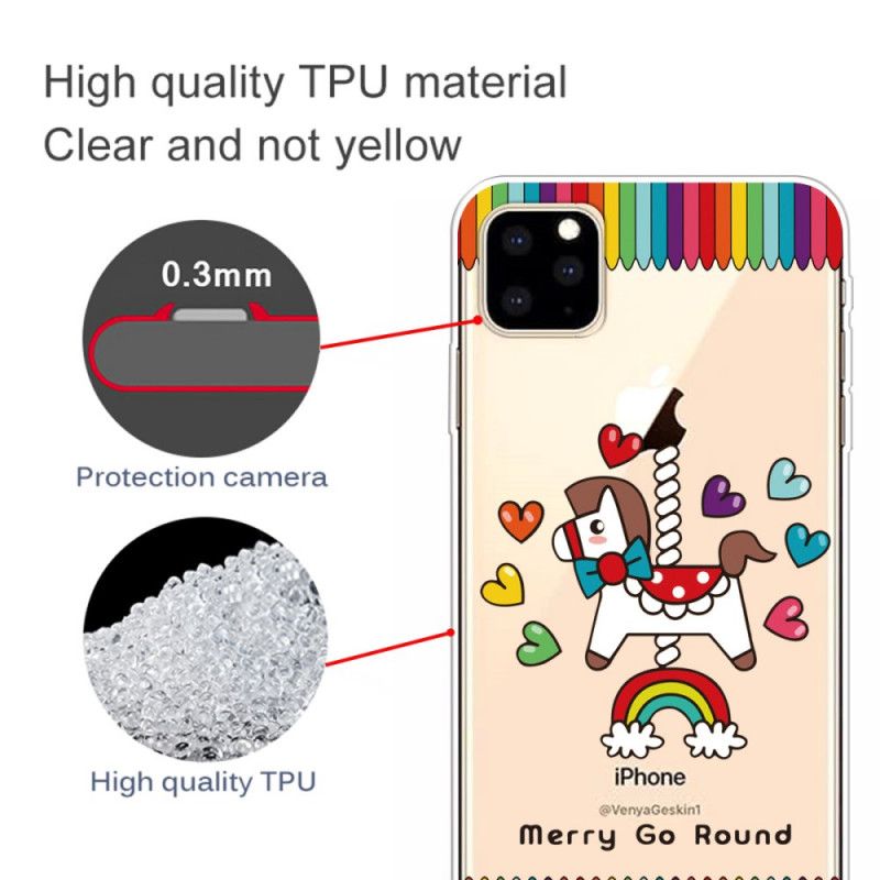 Etui iPhone 11 Pro Koń I Ołówki