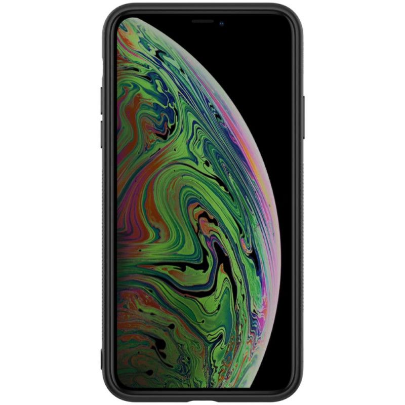 Etui iPhone 11 Pro Magenta Czarny Olśniewający Nillkin Etui Ochronne