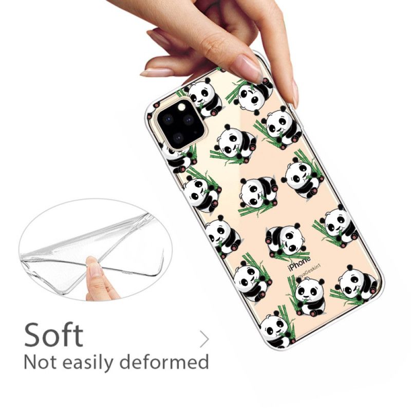 Etui iPhone 11 Pro Małe Pandy Etui Ochronne