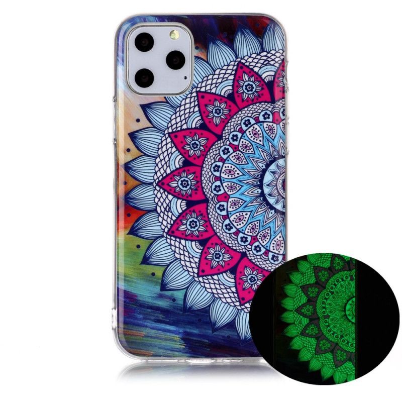 Etui iPhone 11 Pro Mandala W Kolorze Fluorescencyjnym Etui Ochronne