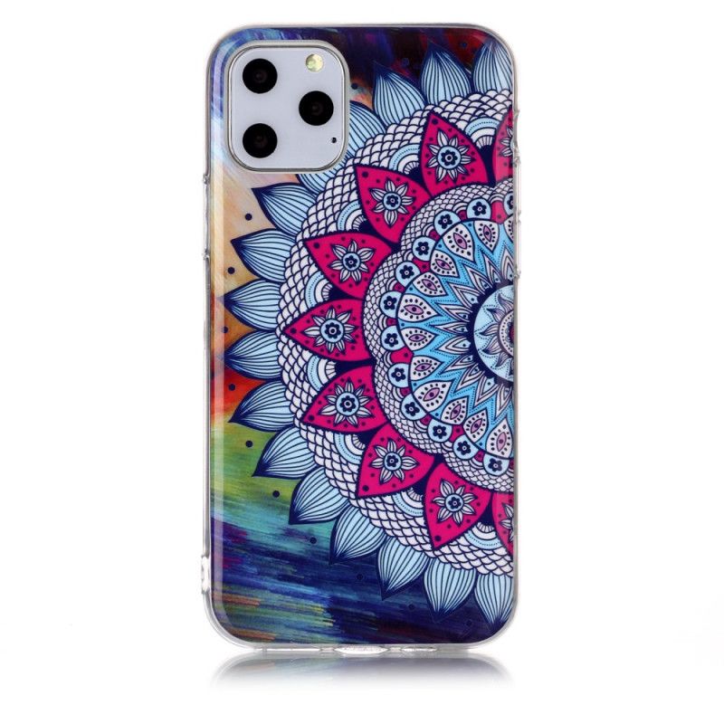 Etui iPhone 11 Pro Mandala W Kolorze Fluorescencyjnym Etui Ochronne