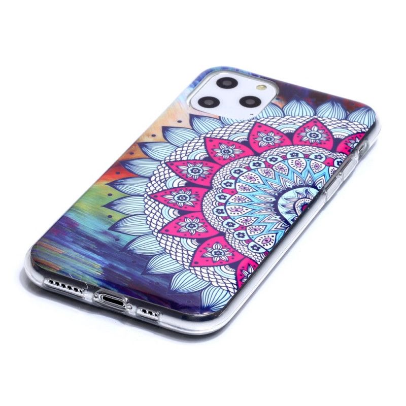 Etui iPhone 11 Pro Mandala W Kolorze Fluorescencyjnym Etui Ochronne