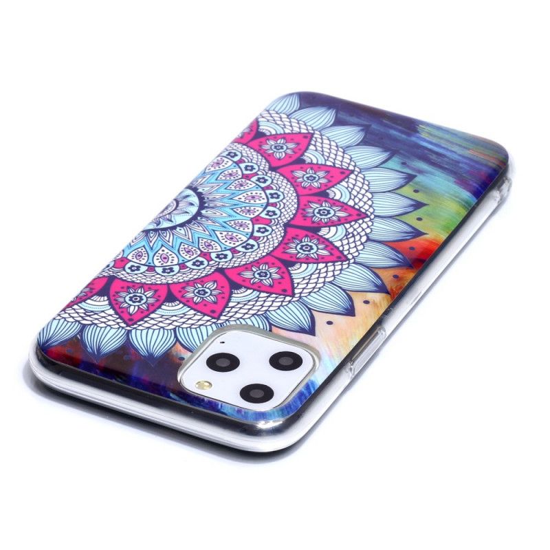 Etui iPhone 11 Pro Mandala W Kolorze Fluorescencyjnym Etui Ochronne