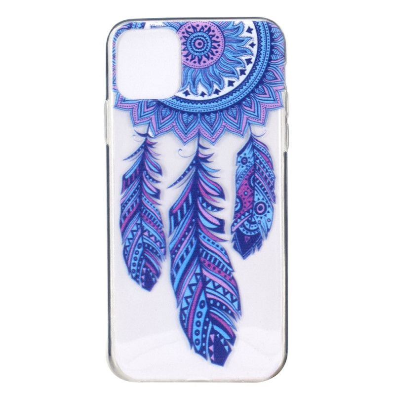 Etui iPhone 11 Pro Niebieskie Pióra Łapacza Snów Etui Ochronne