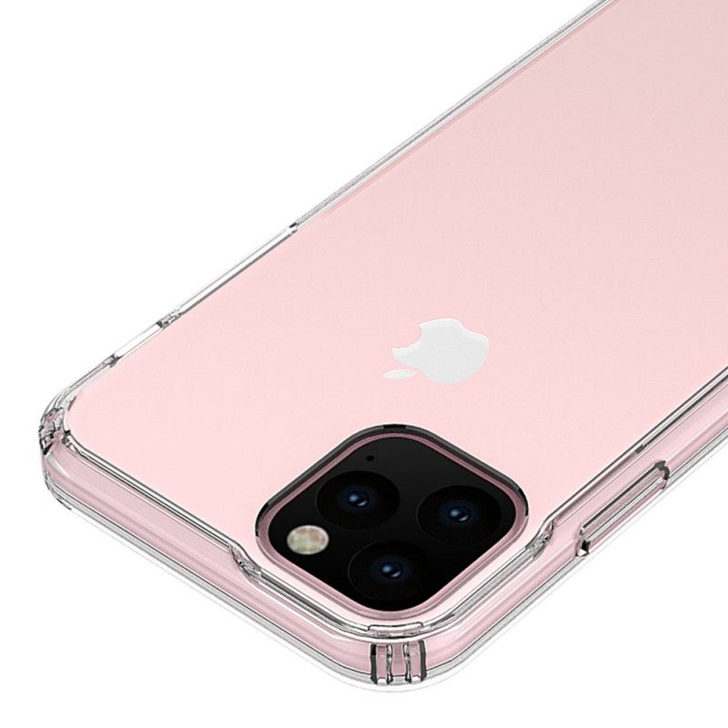 Etui iPhone 11 Pro Przezroczysta Konstrukcja Hybrydowa