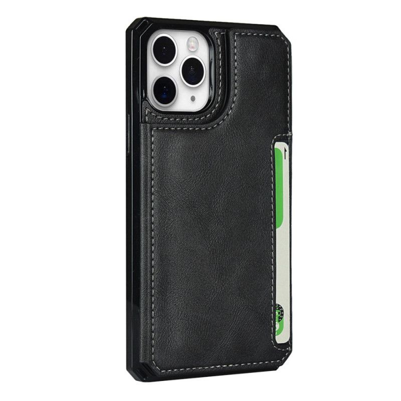 Etui iPhone 11 Pro Szary Czarny Wielofunkcyjny Z Paskiem Etui Ochronne