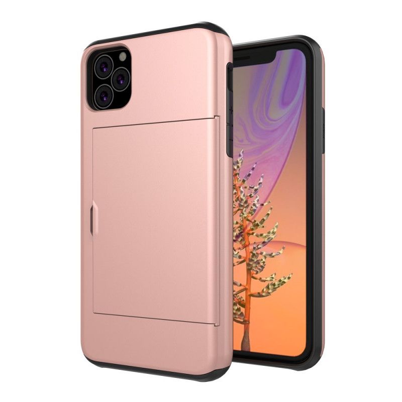 Etui iPhone 11 Pro Zielony Czarny Sztywny. Efektowny Uchwyt Na Karty