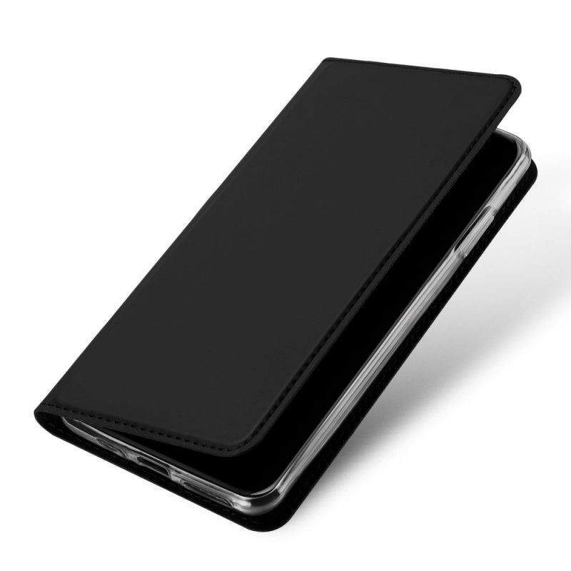 Flip Kotelot iPhone 11 Pro Złoty Czarny Etui na Telefon Dux Ducis Z Serii Skin Pro