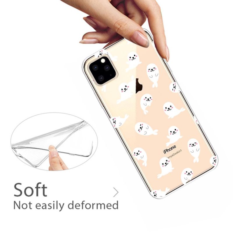 Futerały iPhone 11 Pro Etui na Telefon Najlepsze Lwy Morskie