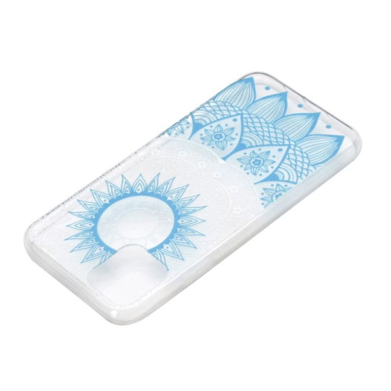 Futerały iPhone 11 Pro Różowy Etui na Telefon Przezroczysta Kolorowa Mandala