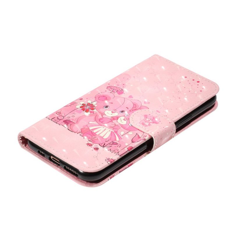 Obudowa iPhone 11 Pro Etui na Telefon Pluszowe Misie Ze Stringami