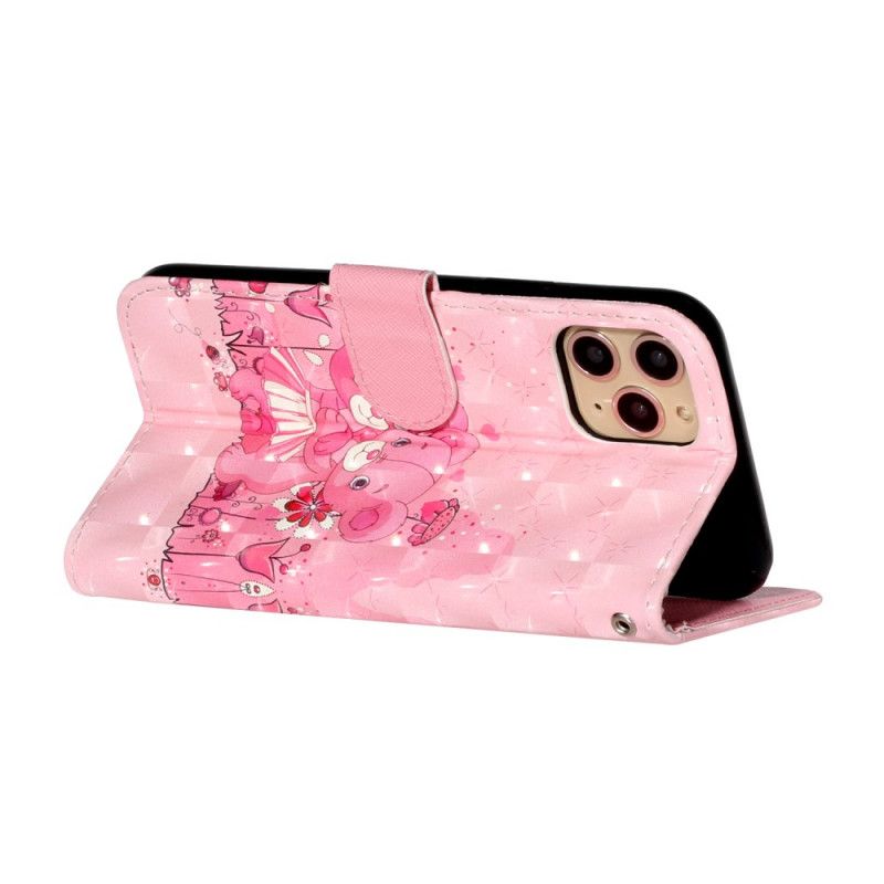 Obudowa iPhone 11 Pro Etui na Telefon Pluszowe Misie Ze Stringami