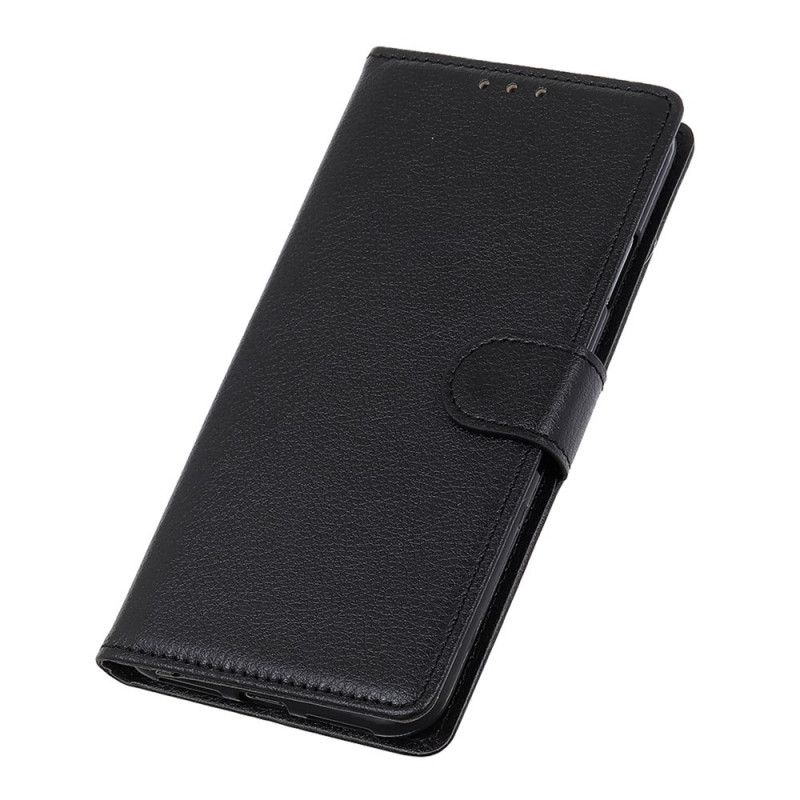 Etui Folio OnePlus 8T Czerwony Czarny Tradycyjnie Liczi