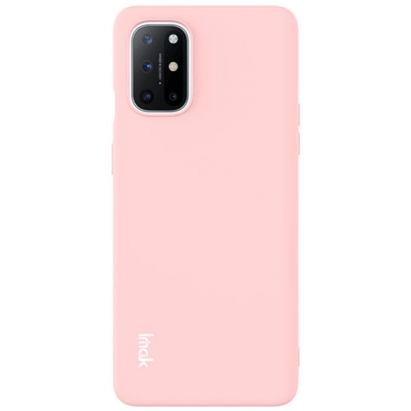 Etui OnePlus 8T Czerwony Czarny Kolory Ścinki Serii Imak Uc-2