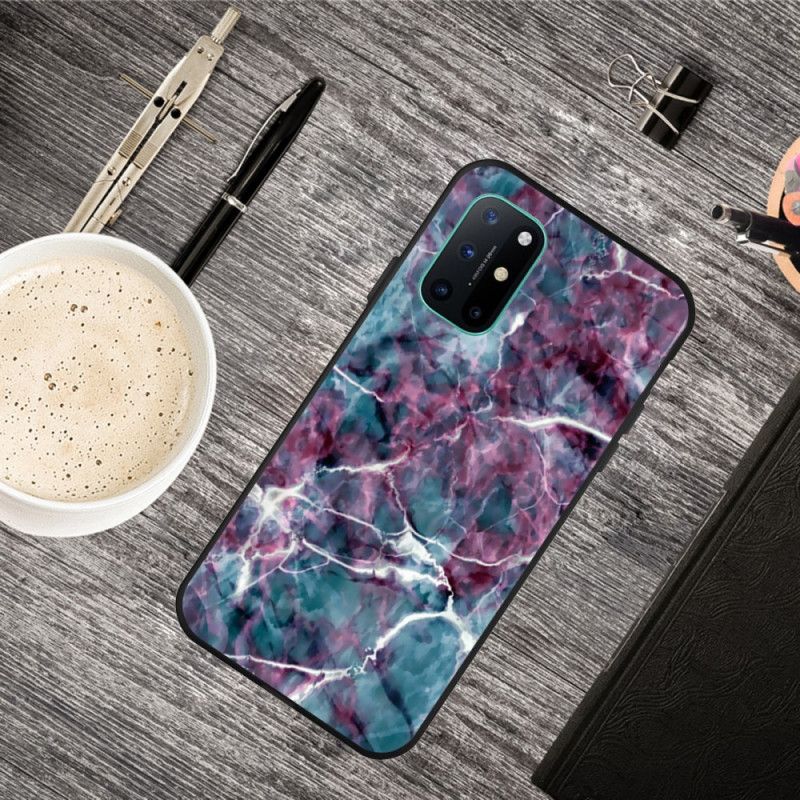 Etui OnePlus 8T Fioletowy Marmur