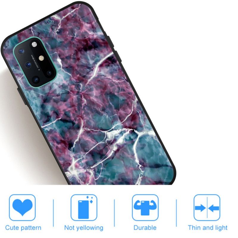 Etui OnePlus 8T Fioletowy Marmur