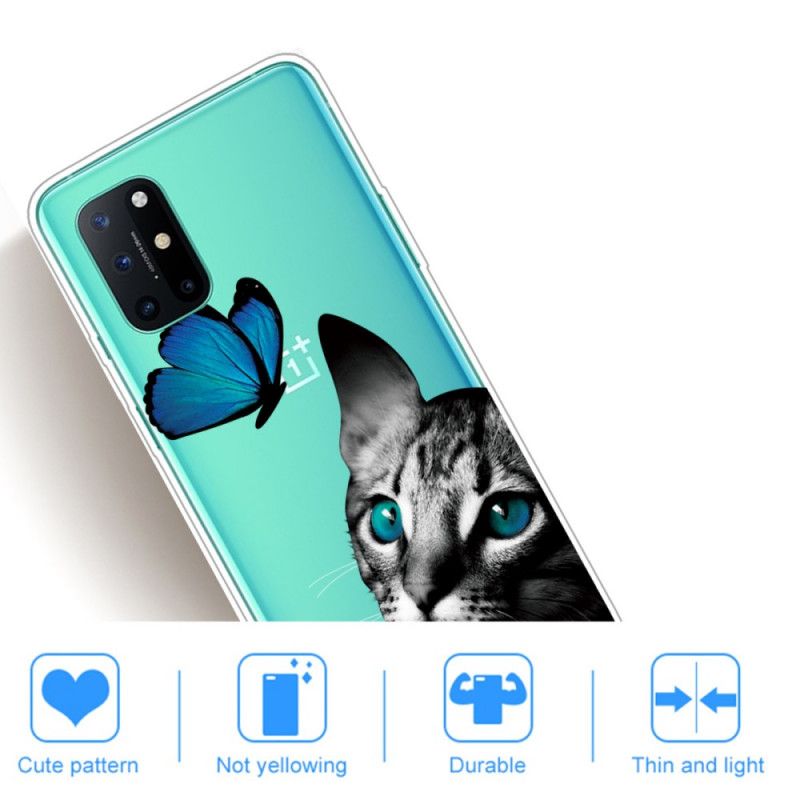 Etui OnePlus 8T Kot I Motyl