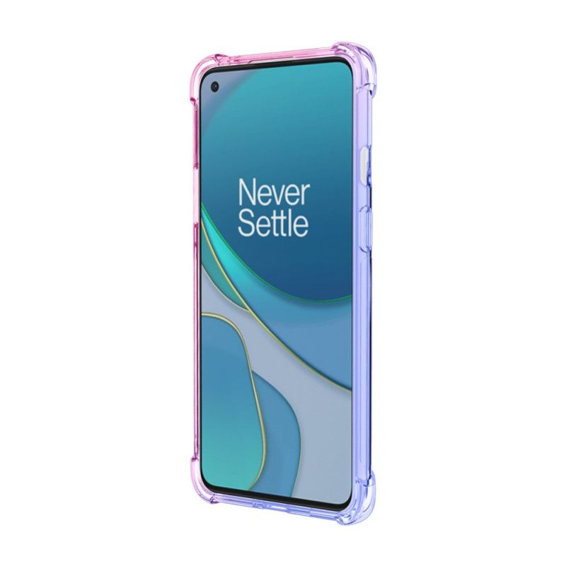 Etui OnePlus 8T Różowy Magenta Kolor Gradientu