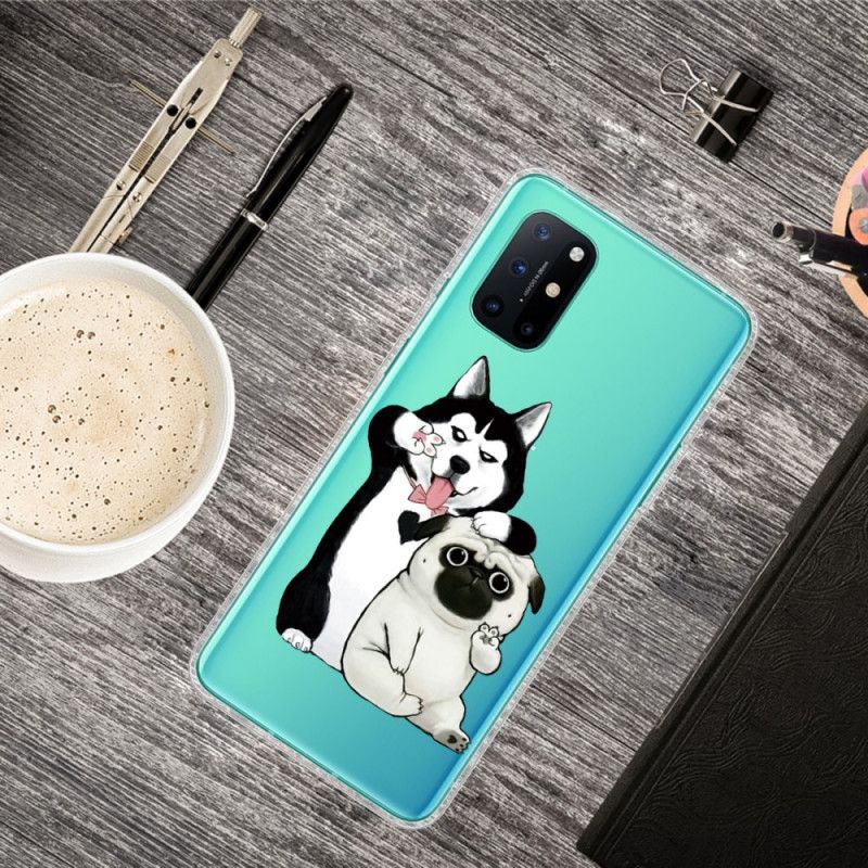 Etui OnePlus 8T Śmieszne Psy Etui Ochronne