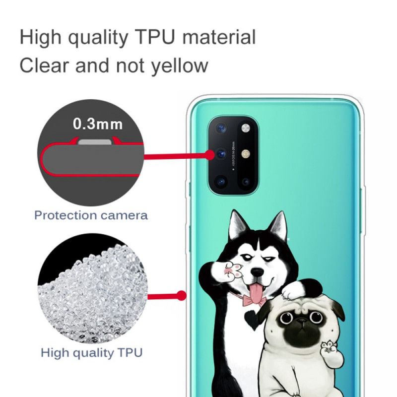 Etui OnePlus 8T Śmieszne Psy Etui Ochronne