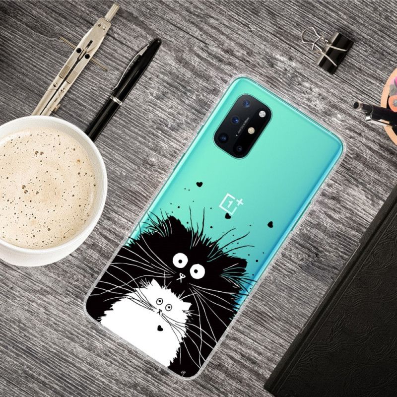 Etui OnePlus 8T Spójrz Na Szalone Koty Etui Ochronne