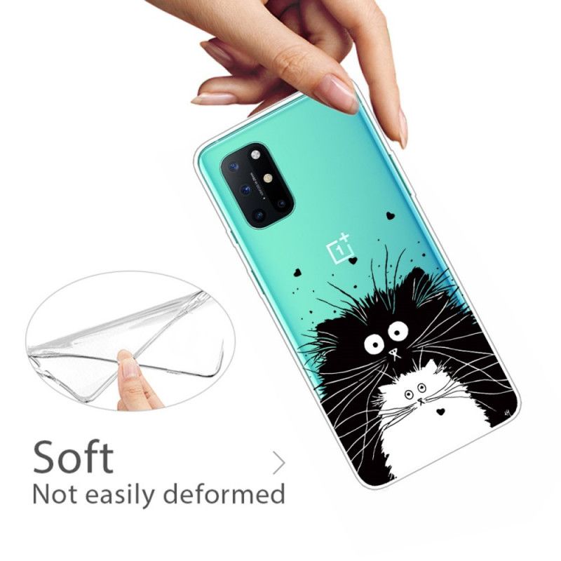 Etui OnePlus 8T Spójrz Na Szalone Koty Etui Ochronne