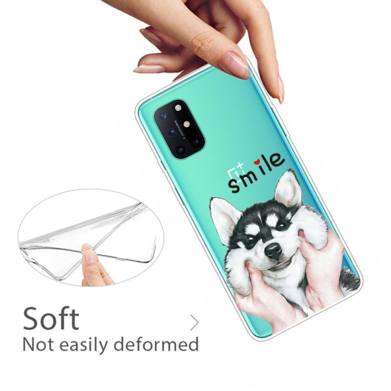 Etui OnePlus 8T Uśmiechnięty Pies