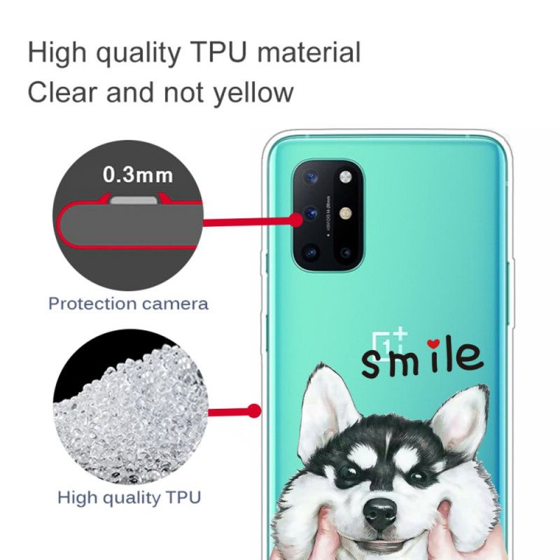 Etui OnePlus 8T Uśmiechnięty Pies