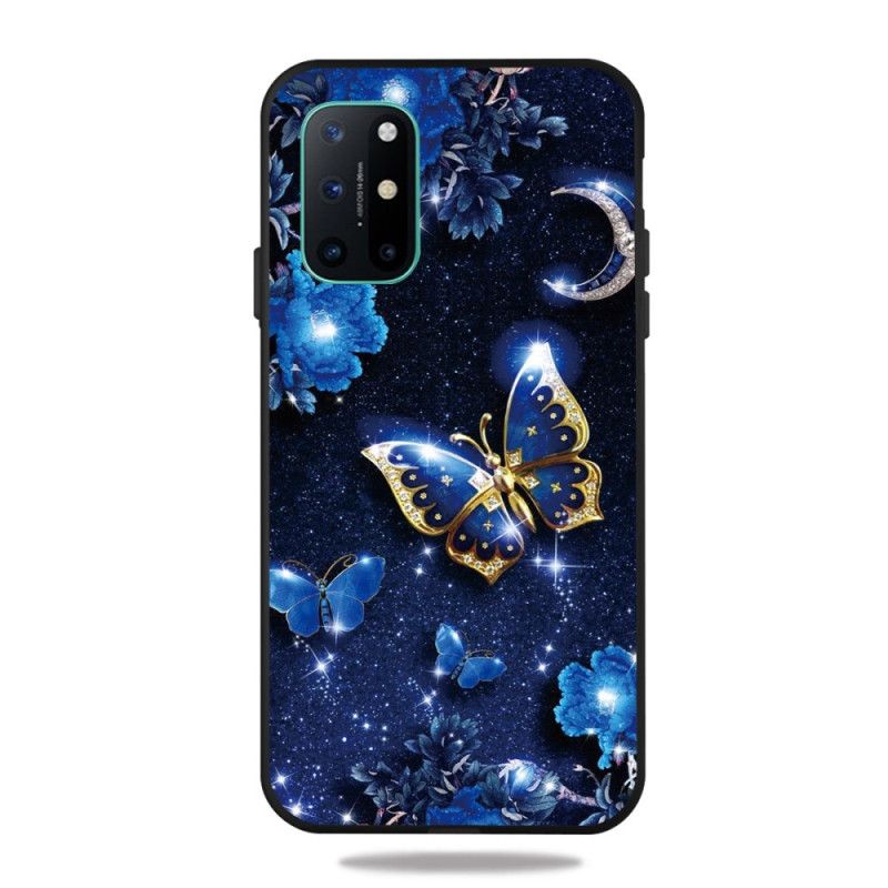 Etui OnePlus 8T Złoty Motyl Etui Ochronne