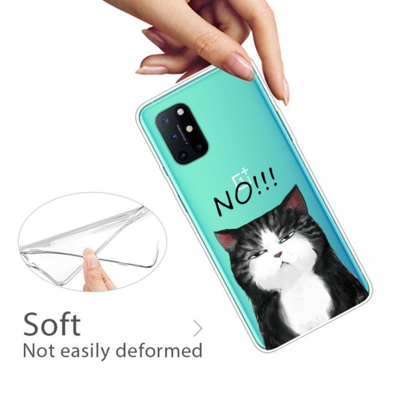 Futerały OnePlus 8T Etui na Telefon Kot. Który Mówi Nie