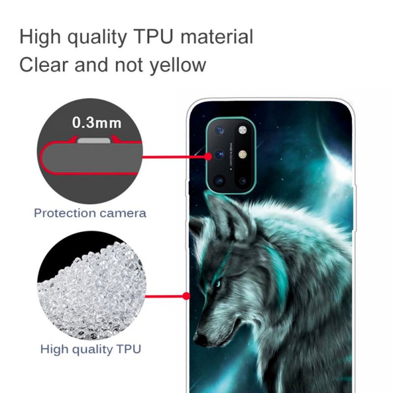 Futerały OnePlus 8T Etui na Telefon Królewski Wilk