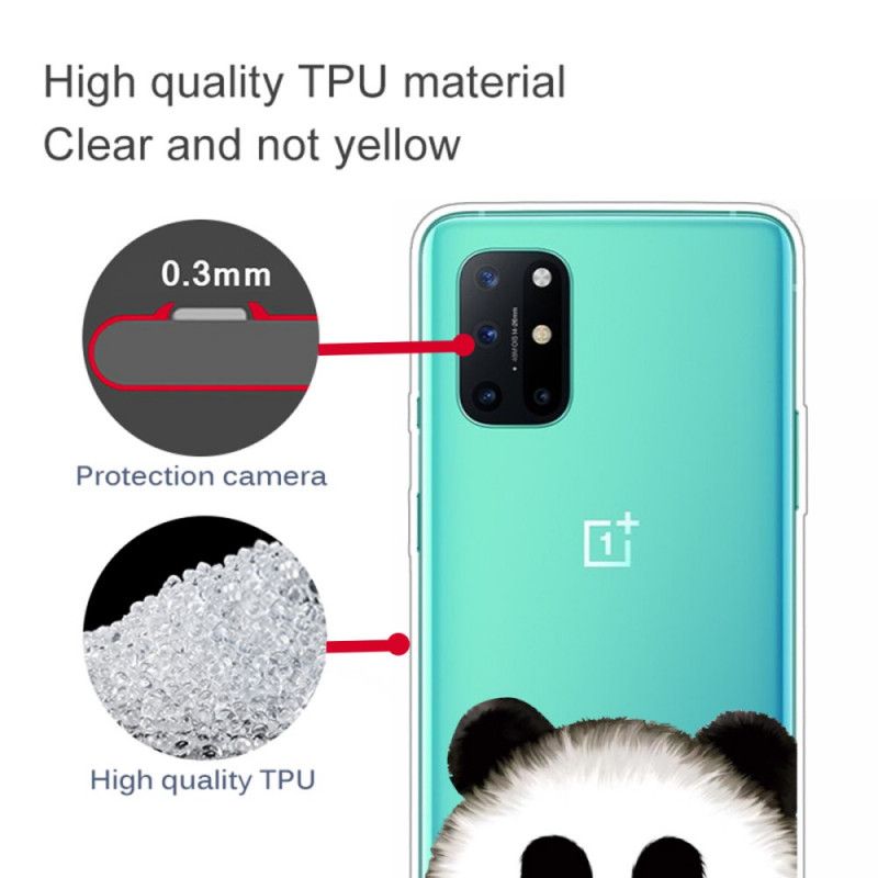 Futerały OnePlus 8T Etui na Telefon Przezroczysta Panda