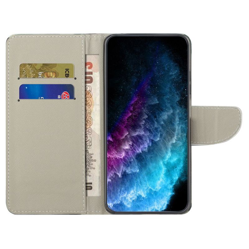 Etui Folio Do Honor 200 Lite Błyszczące Motyle