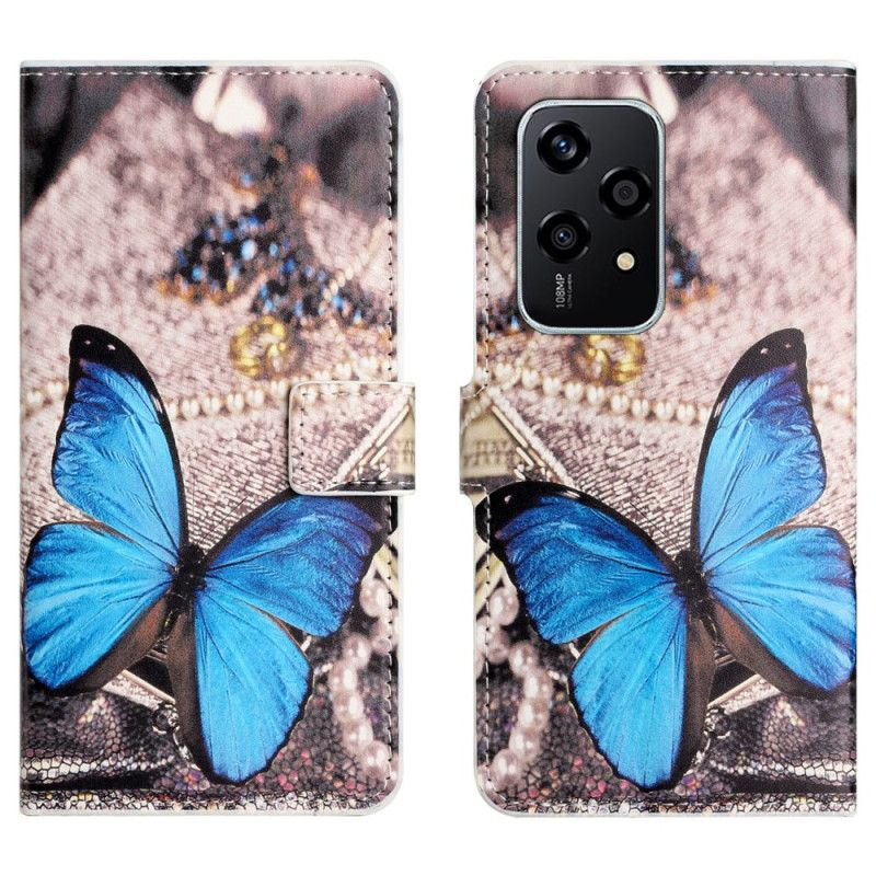 Etui Folio Honor 200 Lite Błękitny Motyl Etui Ochronne