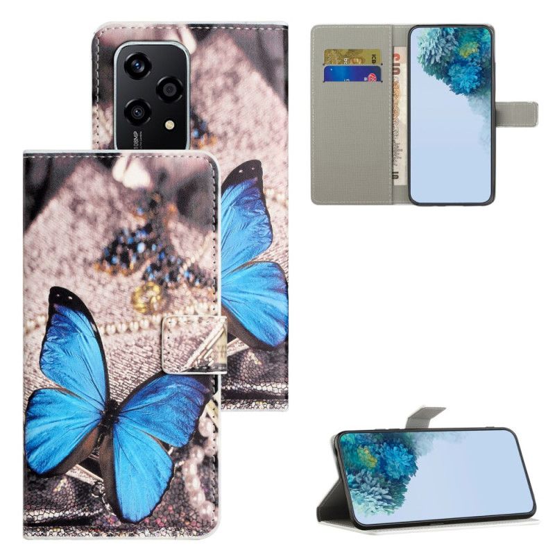 Etui Folio Honor 200 Lite Błękitny Motyl Etui Ochronne