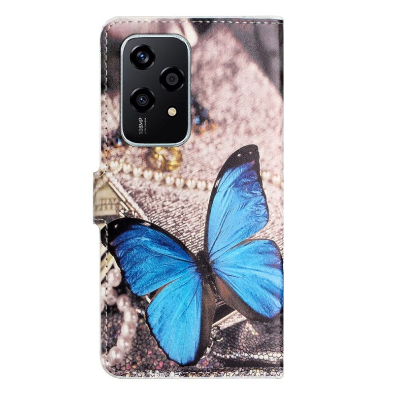 Etui Folio Honor 200 Lite Błękitny Motyl Etui Ochronne