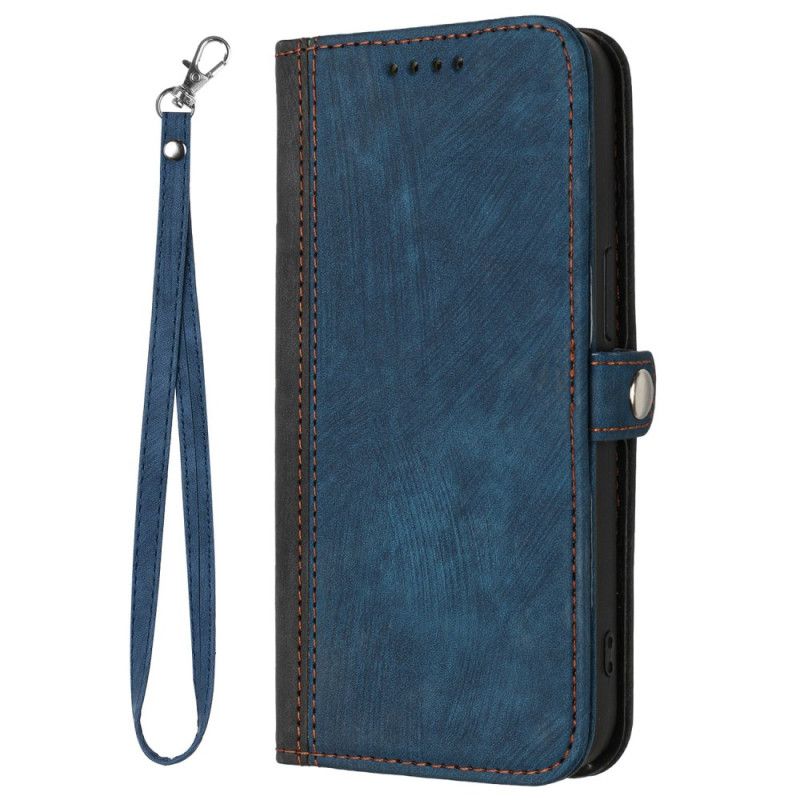 Etui Folio Honor 200 Lite Dwukolorowy Z Paskiem