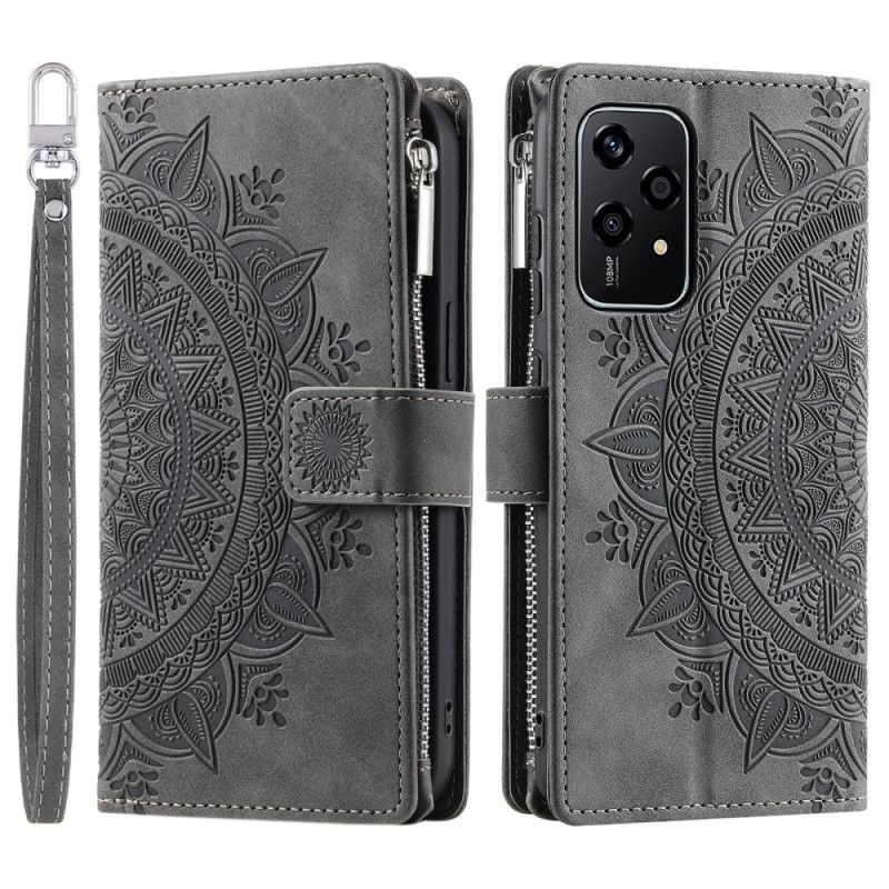 Etui Folio Honor 200 Lite Portfel Z Efektem Zamszu Etui Ochronne